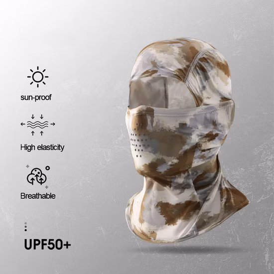 Foulard da equitazione uomo mimetico