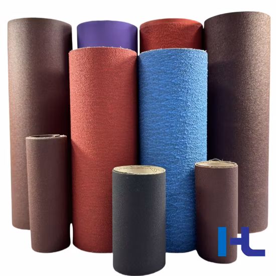 Strumenti hardware Yihong Rotolo jumbo rivestito in alluminio con zirconio Rotolo di tessuto abrasivo per la produzione di ruote lamellari con disco lamellare