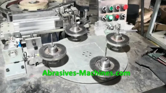 iSharp Abrasives Macchina per la produzione di ruote lamellari montate di alta qualità in Cina