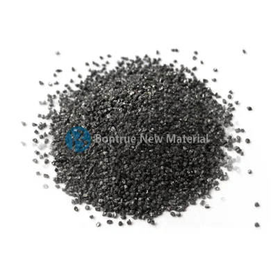 9.0 Grano di carburo di silicio nero di grado abrasivo 98% Sic ad alta durezza per la macinazione di lucidatura